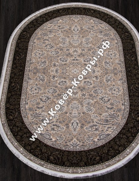 Иранский ковёр Kashan 752101-000 Овал
