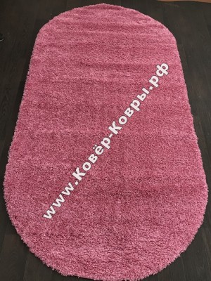 Российский ковёр Shaggy Ultra 600 Pink Овал