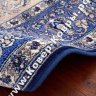 Польский шерстяной ковёр Isfahan LEYLA dark blue