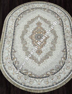 Иранский ковёр Salima 8002-000 Овал
