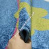Детский ковёр Crystal C1021 Blue Овал