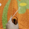 Детский ковёр Crystal C1021 Orange Овал