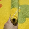 Детский ковёр Crystal C1021 Yellow Овал
