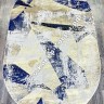 Турецкий ковёр Lisa 918 Ivory-Blue Овал