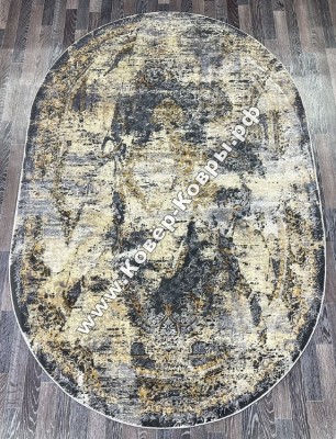 Турецкий ковёр Lisa 2074 Ivory-Tile Овал