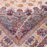 Иранский Шёлковый ковёр G222 Cream