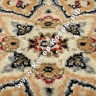 Монгольский шерстяной ковёр Hunnu wool+viscose 6C1103_001 Круг