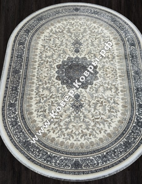 Иранский ковёр Kashan 752305-000 Овал