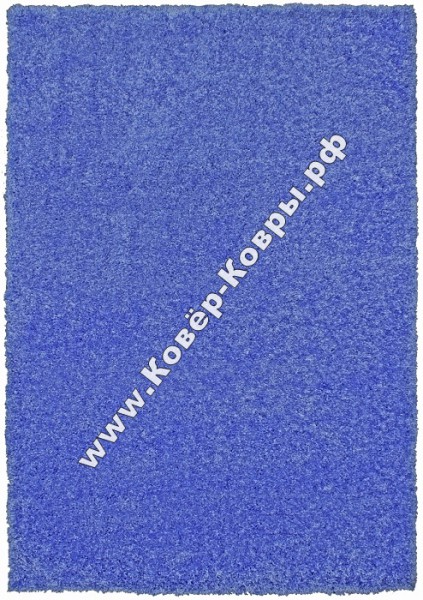 Российский ковёр Shaggy Ultra 600 Blue